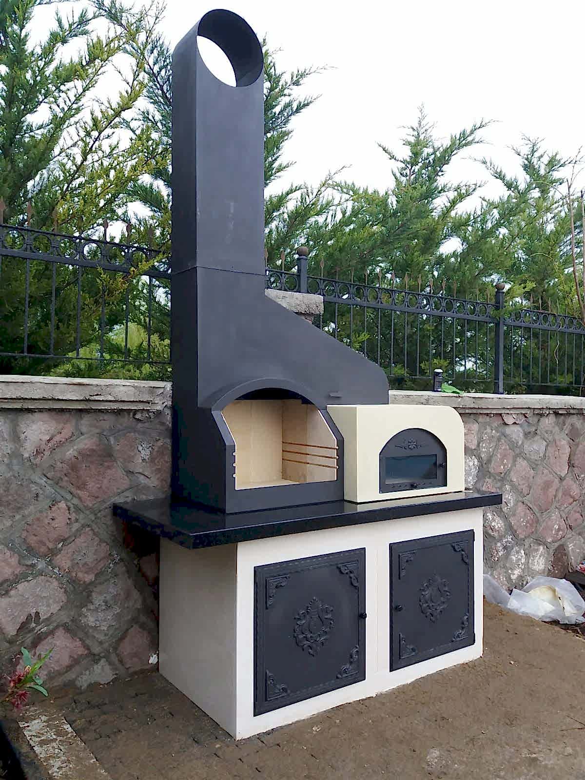 Metal Fırınlı Barbekü