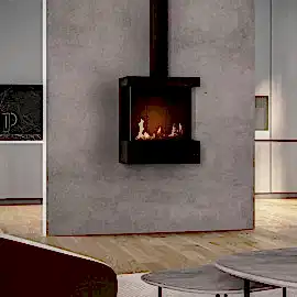 Duvar Tipi Metal Gazlı
